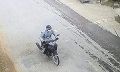 Nghệ An: Truy tìm đối tượng cướp ngân hàng tại thị xã Cửa Lò 