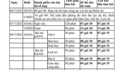 Sở GD&ĐT TP.HCM công bố lịch thi tốt nghiệp THPT 2021