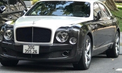 Công an Hà Nội phát hiện xe sang Bentley nghi giả giấy tờ, biển số
