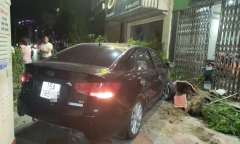 Hiện trường vụ xe 