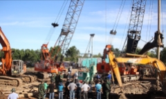 Vụ bé trai 10 tuổi bị lọt xuống trụ bê tông 35m: Giám đốc Sở GTVT tỉnh Đồng Tháp thông tin mới