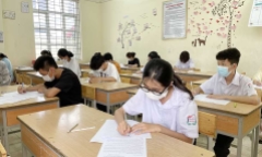 Sở Giáo dục và Đào tạo Hà Nội lấy ý kiến điều chỉnh thời gian làm bài thi vào lớp 10