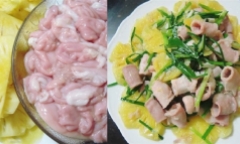 Lòng xào dứa đậm đà giúp bữa cơm gia đình hấp dẫn hơn bao giờ hết