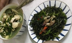 Chồng lên mạng phàn nàn món canh 