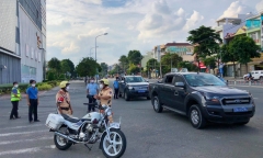 TP.HCM: Xử phạt gần 100 triệu đồng ngày đầu áp dụng chỉ thị 16