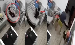 Thót tim tình huống bé trai giãy giụa, tím tái cả người, cảnh báo tai nạn nguy hiểm nhiều trẻ gặp phải