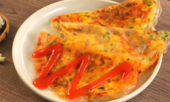 Chỉ cần chưa đầy 15 phút đã có ngay đĩa bánh tráng nướng thơm ngon ngất ngây