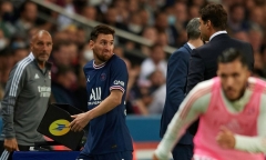 Messi khó chịu, từ chối bắt tay HLV Pochettino khi bị rút khỏi sân