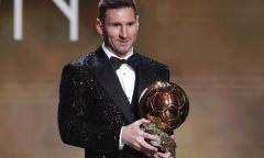 Lionel Messi giành Quả bóng vàng 2021