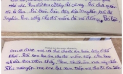Cậu bé tiểu học miêu tả 