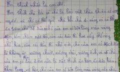 Cười ngất với bài văn tả cún cưng của bé gái tiểu học: Thích ăn kem, có lúc