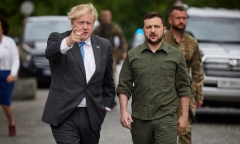 Thủ tướng Anh Boris Johnson khẳng định đồng hành lâu dài với Ukraine