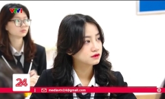 Nữ sinh lên hình vài giây trên VTV gây 