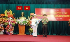 Điều động, bổ nhiệm Giám đốc Công an tỉnh giữ chức Phó Cục trưởng An ninh