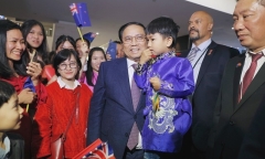 Thủ tướng Phạm Minh Chính gặp mặt, chia sẻ và động viên kiều bào tại New Zealand