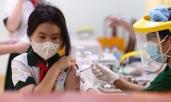 TP.HCM tiêm vắc xin đợt 2 cho trẻ 12-17 tuổi từ ngày 22/11