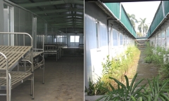 Bên trong bệnh viện dã chiến COVID-19 cuối cùng đang chờ giải thể