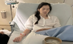 Chồng sắp cưới công khai hình ảnh Nam Em cấp cứu tại bệnh viện 