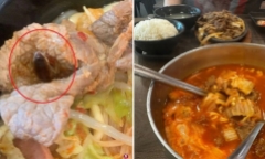 Cô gái tá hỏa khi phát hiện con gián trong bát canh ở trung tâm thương mại