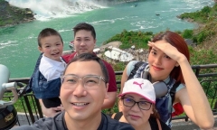 Con trai Lan Khuê gây chú ý khi sở hữu diện mạo giống bố như đúc