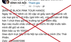 BTC concert BLACKPINK ở Hà Nội: 