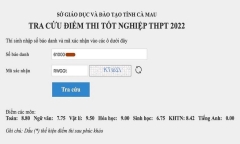 Vụ nam sinh 0 điểm vì ngủ quên trong phòng thi tốt nghiệp THPT: Sở Giáo dục Cà Mau lên tiếng
