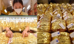 Giá vàng hôm nay mới nhất 12/1: Giá vàng “rủ nhau” tăng sốc