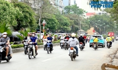 Nhiều tài xế đi ngược chiều 