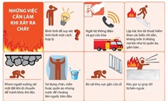 Kỹ năng thoát hiểm cần nhớ khi xảy ra cháy tại nhà cao tầng