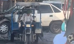 Vụ xe ba gác liều lĩnh 