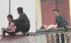 NÓNG: Bé gái 9 tuổi bị gã đàn ông dùng dao khống chế, bắt làm con tin được giải cứu thành công