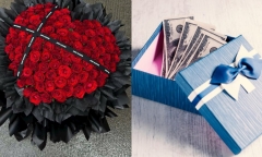 Ngày Valentine phụ nữ thích bó hoa 20 triệu đồng hay “hiện kim”?