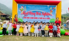 Trường mầm non Tân Hòa A thi đua dạy tốt, học tốt