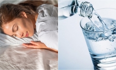 Có nên uống nước trước khi đi ngủ?