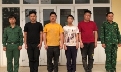 Triệt phá đường dây đưa người Trung Quốc vượt biên qua Lào