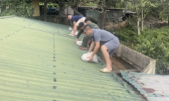 Trường học ở Nghệ An, Hà Tĩnh nỗ lực khắc phục hậu quả bão số 5, đón học sinh tựu trường