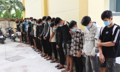 Triệu tập 24 thanh, thiếu niên hẹn nhau hỗn chiến ở Tiền Giang