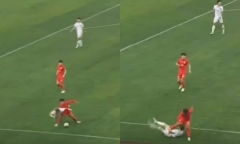 Báo chí Trung Quốc lên án hành vi thô bạo của cầu thủ đội nhà với tiền vệ U22 Việt Nam