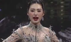 Clip: Màn ứng xử bằng tiếng Anh gây tranh cãi của Hoa hậu Trái đất Việt Nam 2025