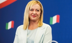 Bà Giorgia Meloni trở thành nữ thủ tướng đầu tiên của Italy