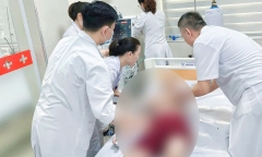 Cấp cứu kịp thời bệnh nhi 13 tuổi bị đuối nước ở Hải Dương