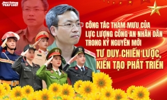  Công tác tham mưu của lực lượng Công an nhân dân trong kỷ nguyên mới: Tư duy chiến lược, kiến tạo phát triển