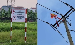 Thả diều gây chập điện có bị phạt không?