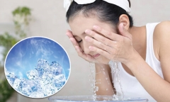 Rửa mặt bằng nước đá có thực sự giúp làn da chống lại với việc bị lão hóa?