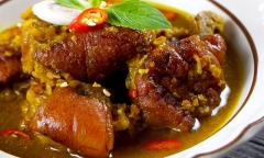 Chế biến món thịt chân giò giả cầy thơm ngon bất bại