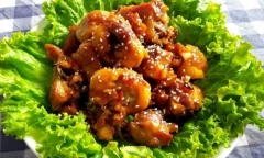 Công thức gà sốt chua ngọt 