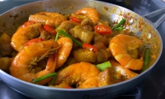 Công thức tôm rang thịt ba chỉ thơm ngon đậm đà