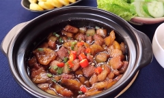 Tuyệt chiên làm món thịt kho dứa kích thích vị giác cả gia đình