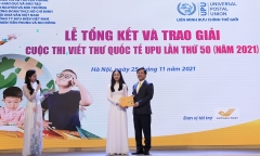 Biến đổi khí hậu thành đề tài viết thư quốc tế UPU lần thứ 51