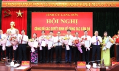 Điều động, bổ nhiệm nhân sự chủ chốt 6 tỉnh